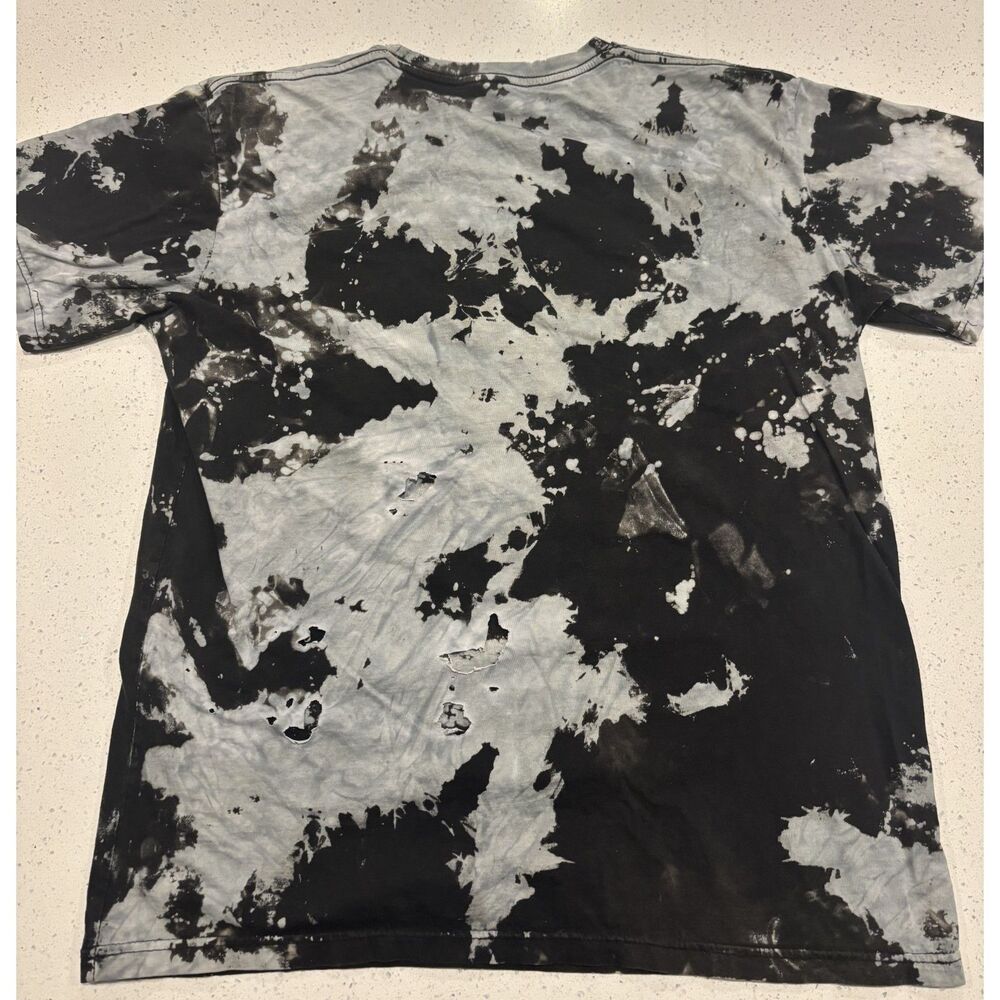 Kevin Gates T-Shirt Rip Style with Tie-Dye